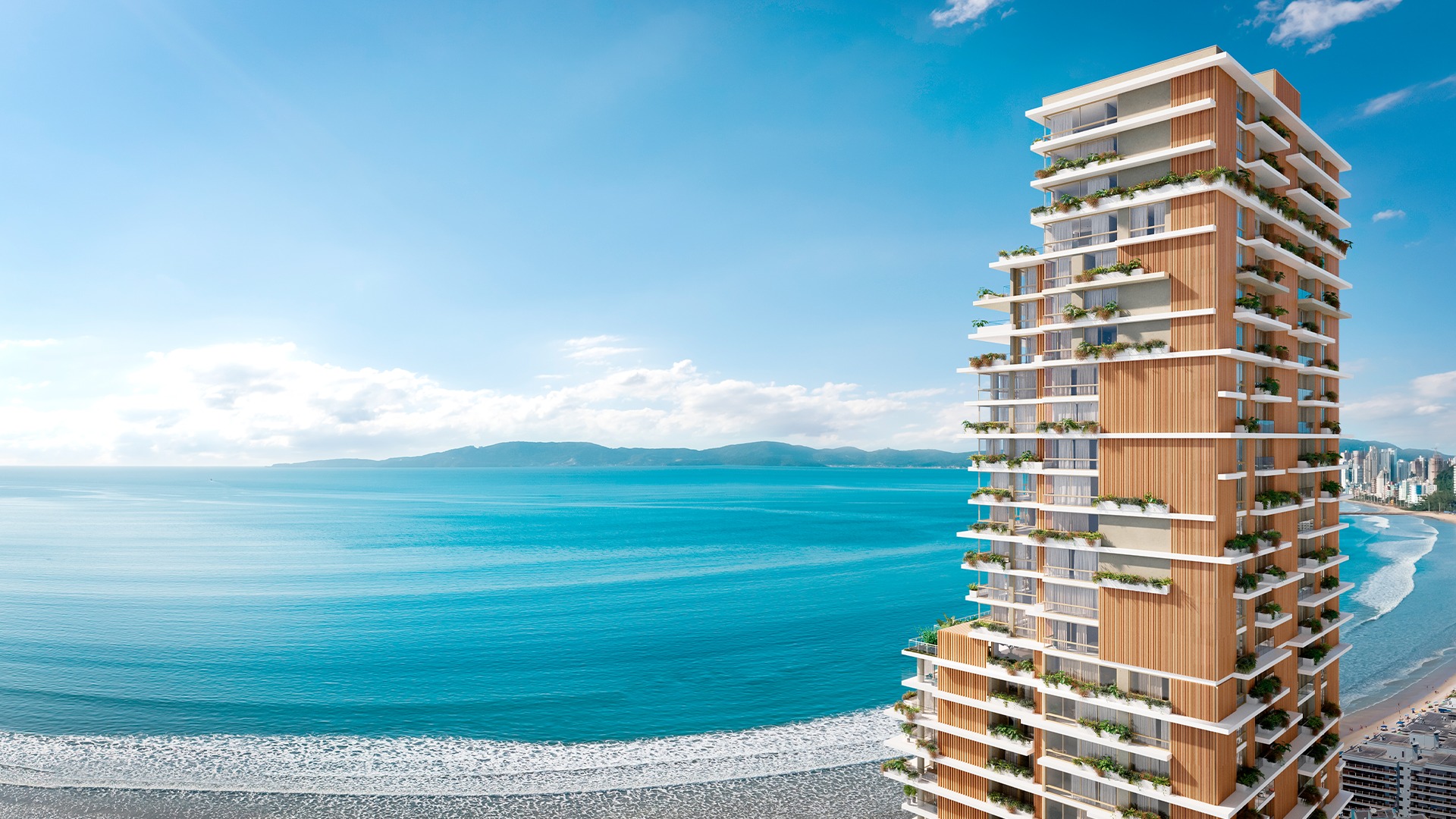 Torre Evidências Itapema com vista para o mar, Itapema SC